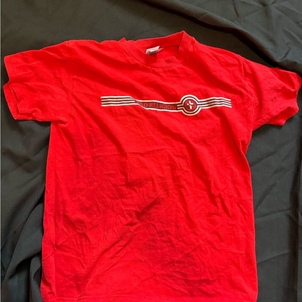 Bad Religion Cross-Buster Racing Stripes tee